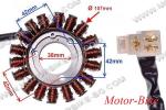 ПЛОЧКА С БОБИНИ ЗА МАГНЕТ / СТАТОР / ЗА СУЗУКИ GSXR 600 / 750 06-10 /18 БОБИНИ 3 КАБЕЛА/ Ф107мм-5